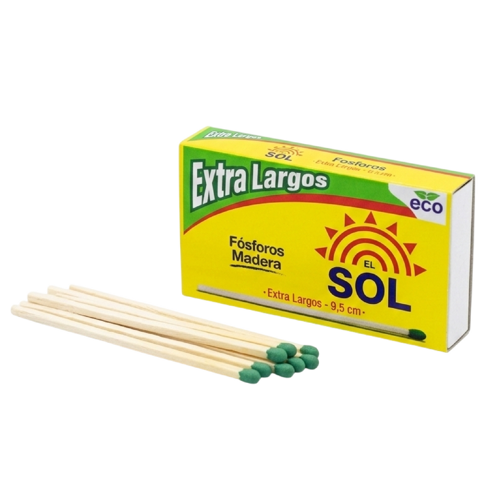 FOSFOROS ECO- EL SOL AMARILLOS X 200 UNIDADES