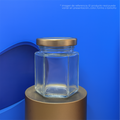 FRASCO DE VIDRIO HEXAGONAL #1 MB80H