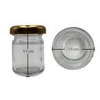 FRASCO DE VIDRIO MINI LARGUITO (38-2000BL)