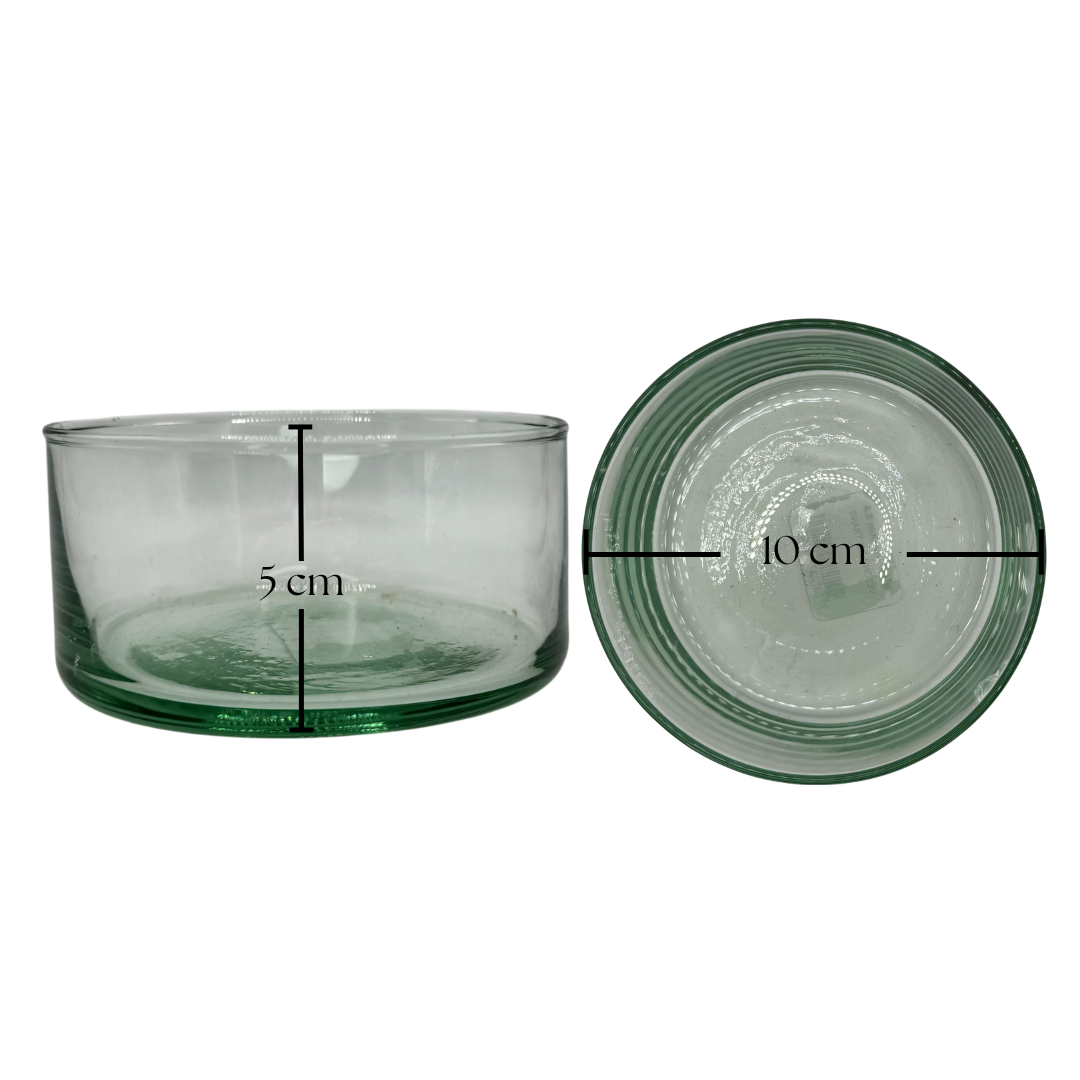 FRASCO DE VIDRIO 10X5 TRANSPARENTE - Imagen 2