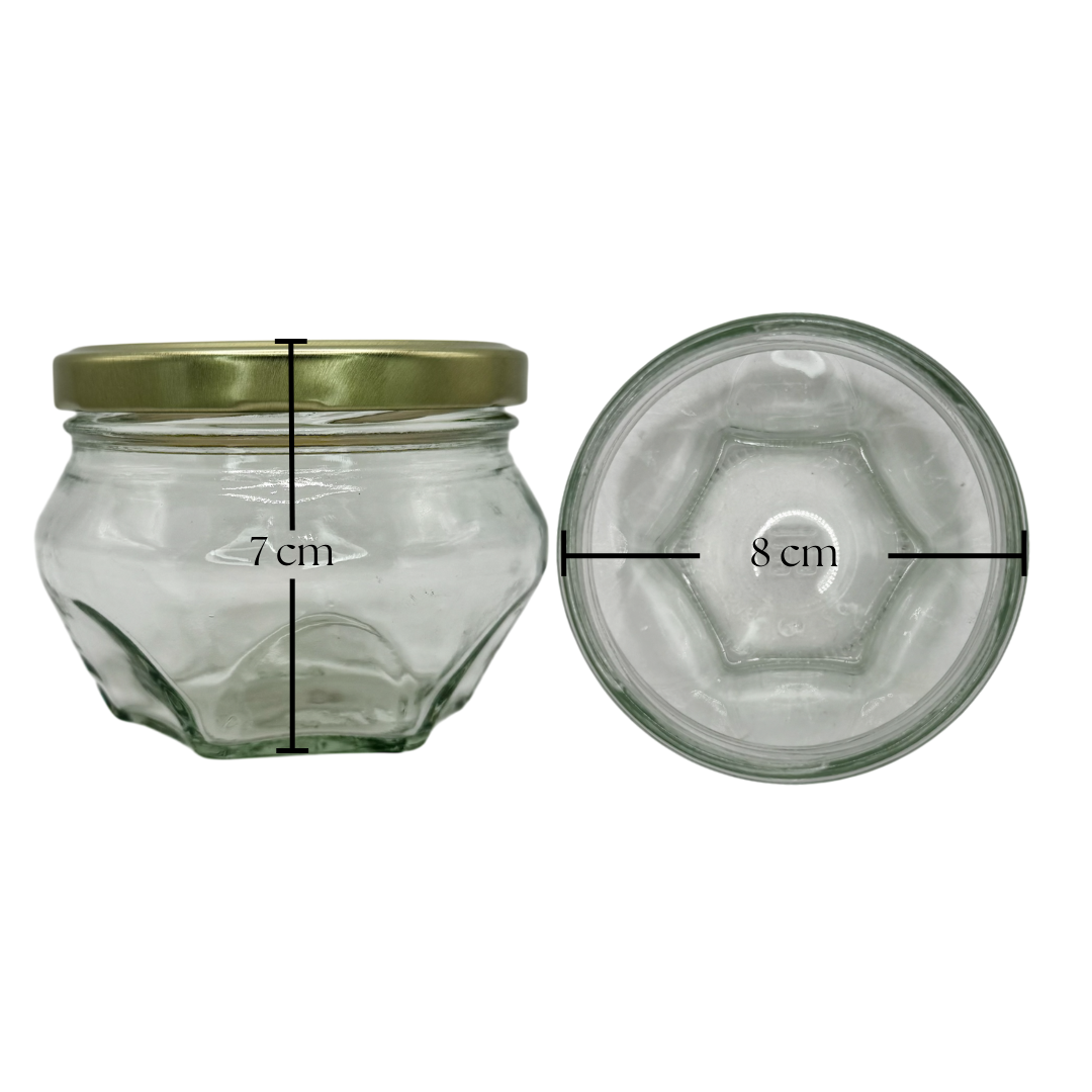 FRASCO DE VIDRIO DIAMANTE - Imagen 2