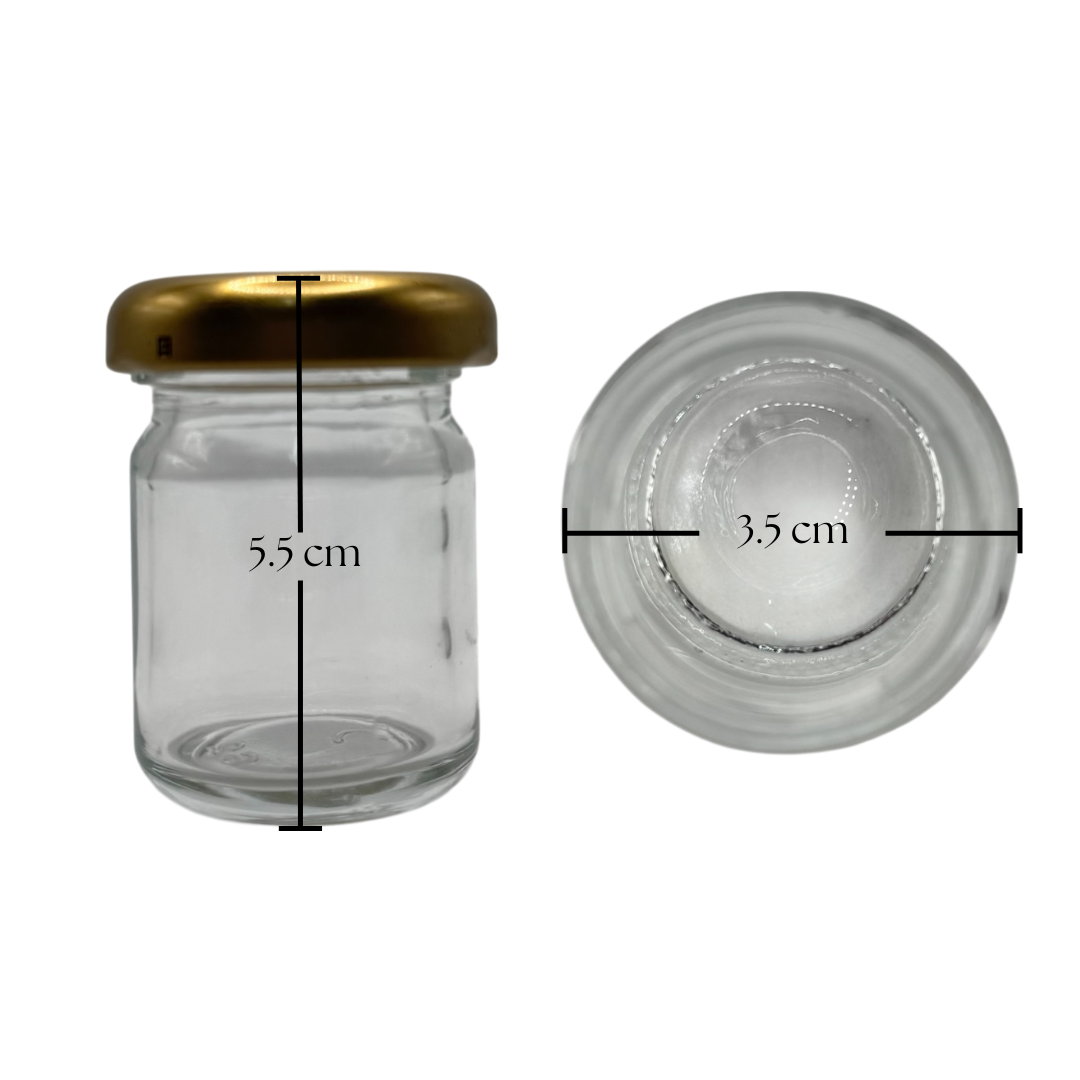 FRASCO DE VIDRIO MINI LARGUITO (38-2000BL) - Imagen 2