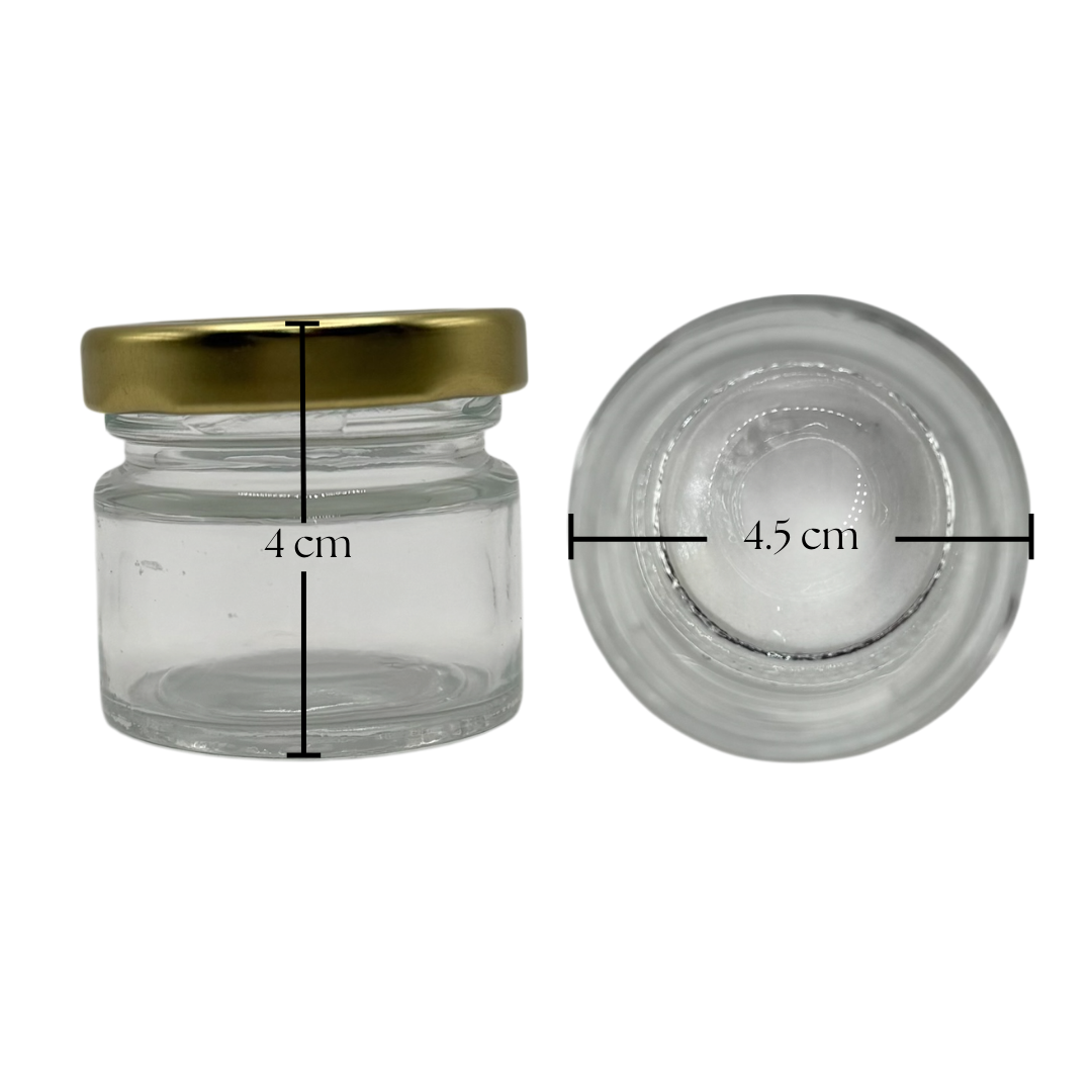 FRASCO DE VIDRIO TIPO CREMA MB30R - Imagen 2