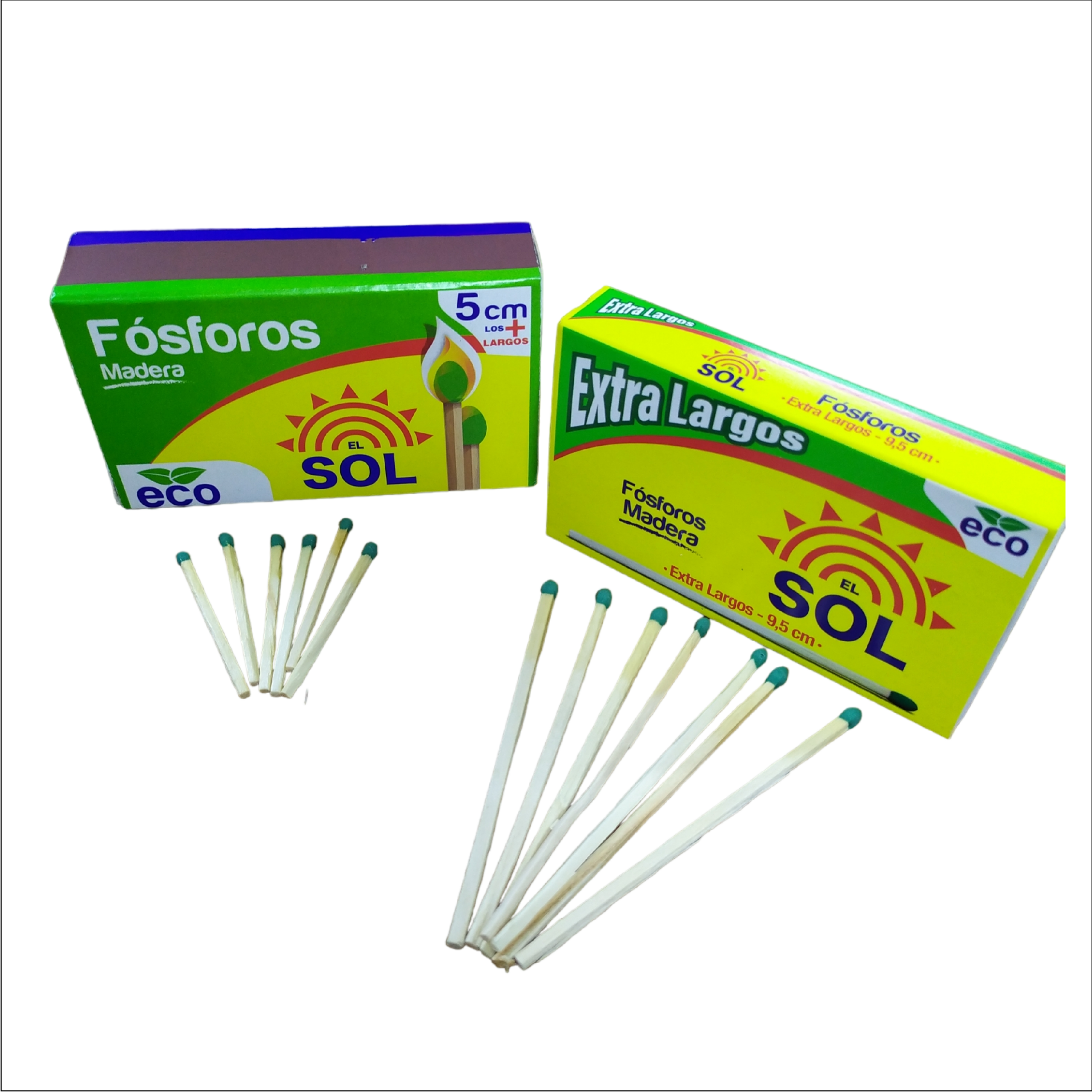 FOSFOROS ECO-EL SOL EXTRALARGOS X 50 UND - Imagen 2