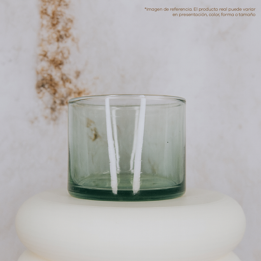 FRASCO DE VIDRIO 8X6 TRANSPARENTE