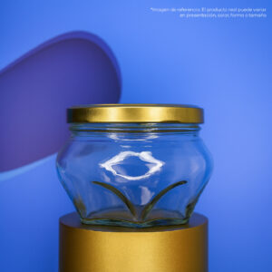 FRASCO DE VIDRIO DIAMANTE