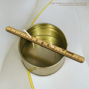 SUJETADOR DE PABILO CON REGLA