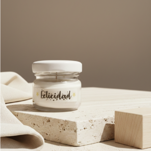 VELA EN CERA TIPO CREMA ECONOMICO