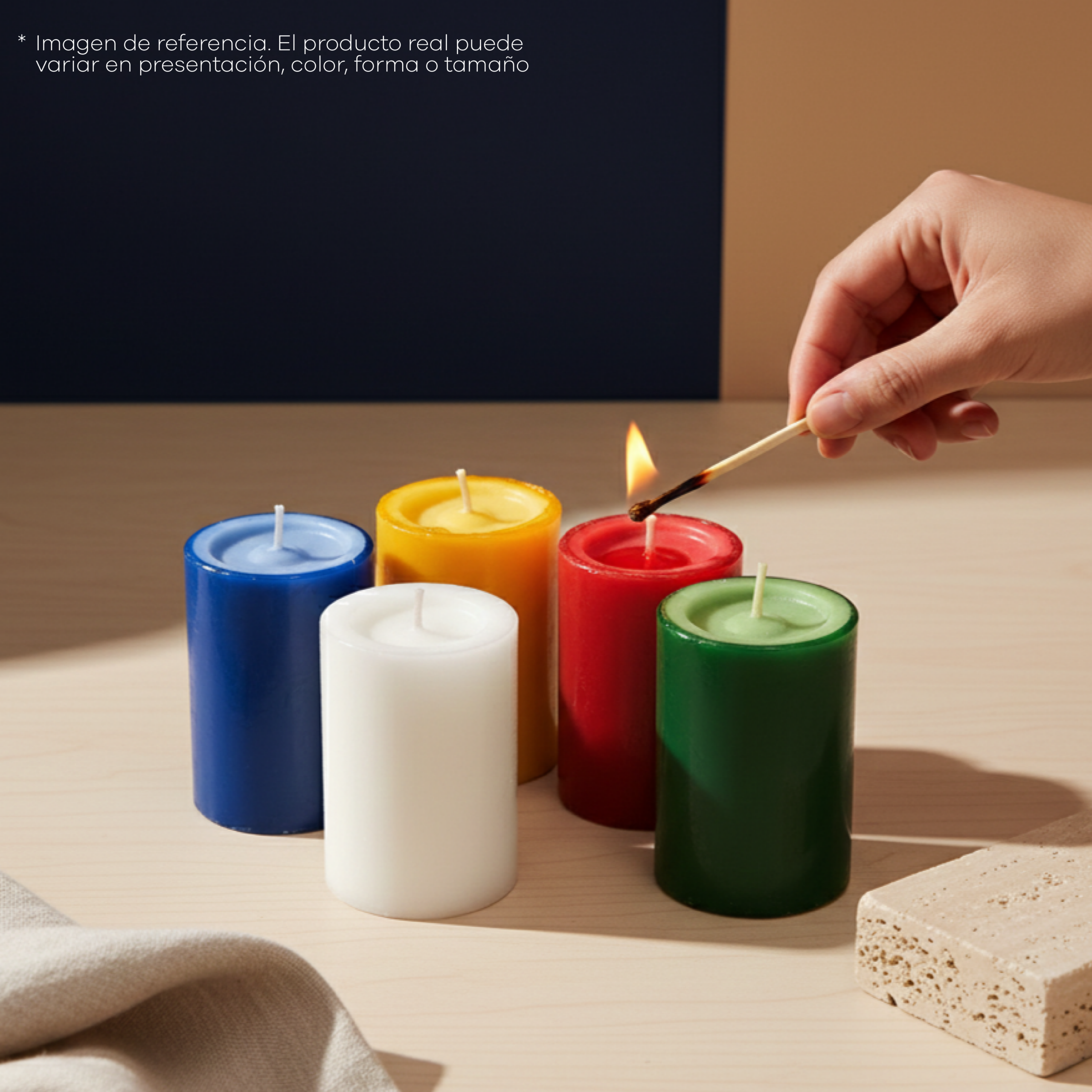 VELÓN SAN JORGE #2 BLANCO (CAJAX96)