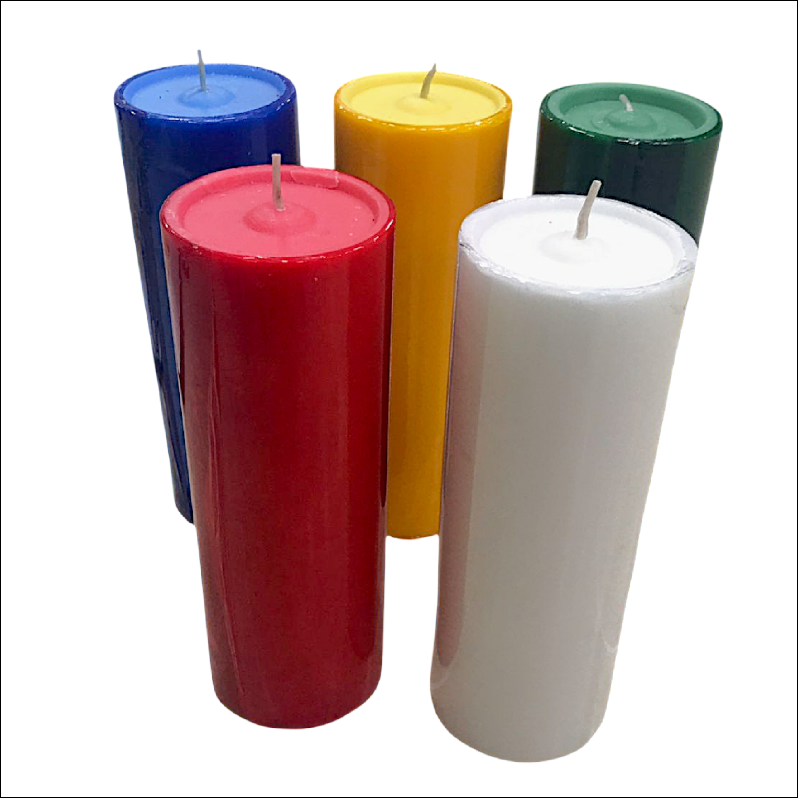 VELÓN SAN JORGE #12 ROJO - Imagen 2