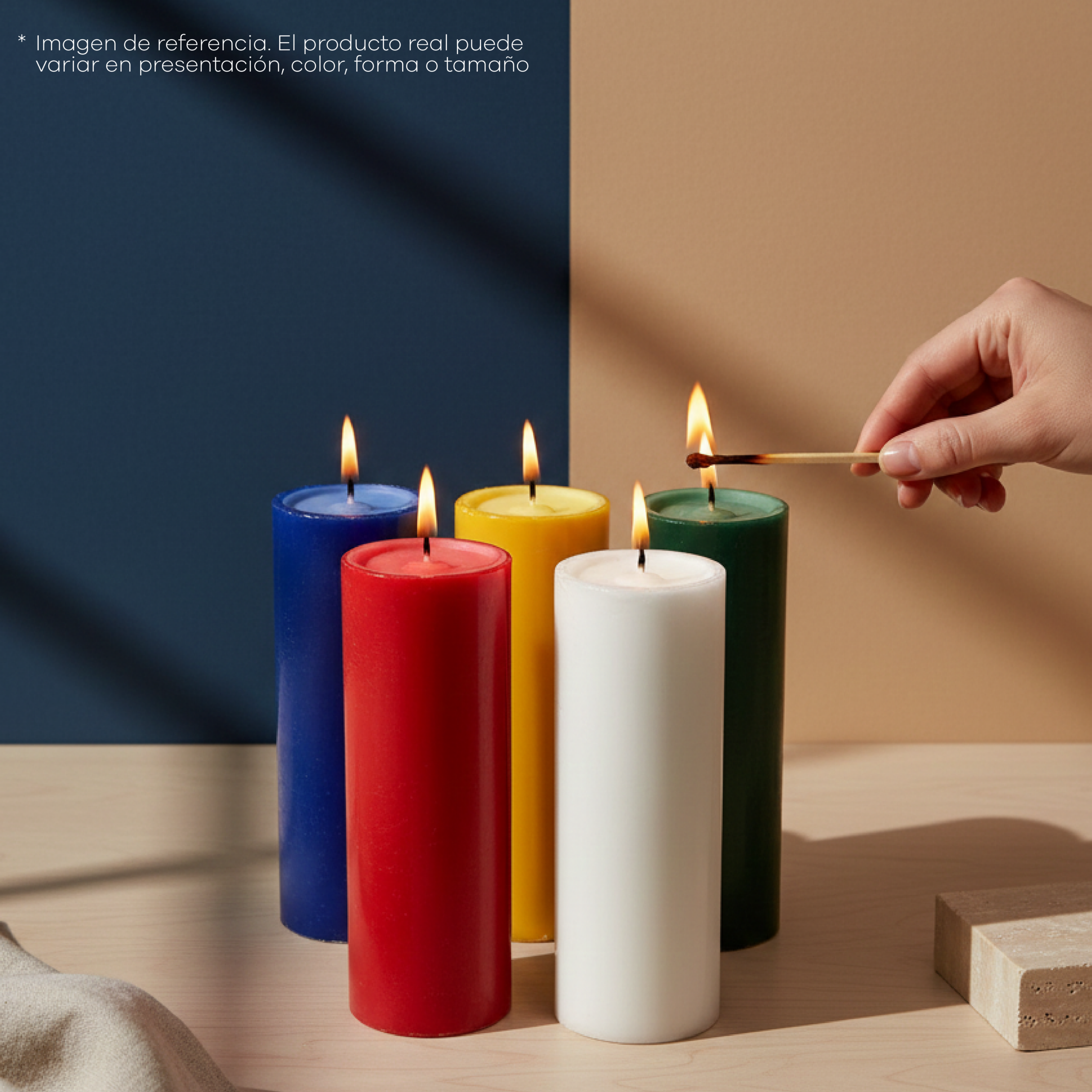 VELÓN SAN JORGE #12 ROJO