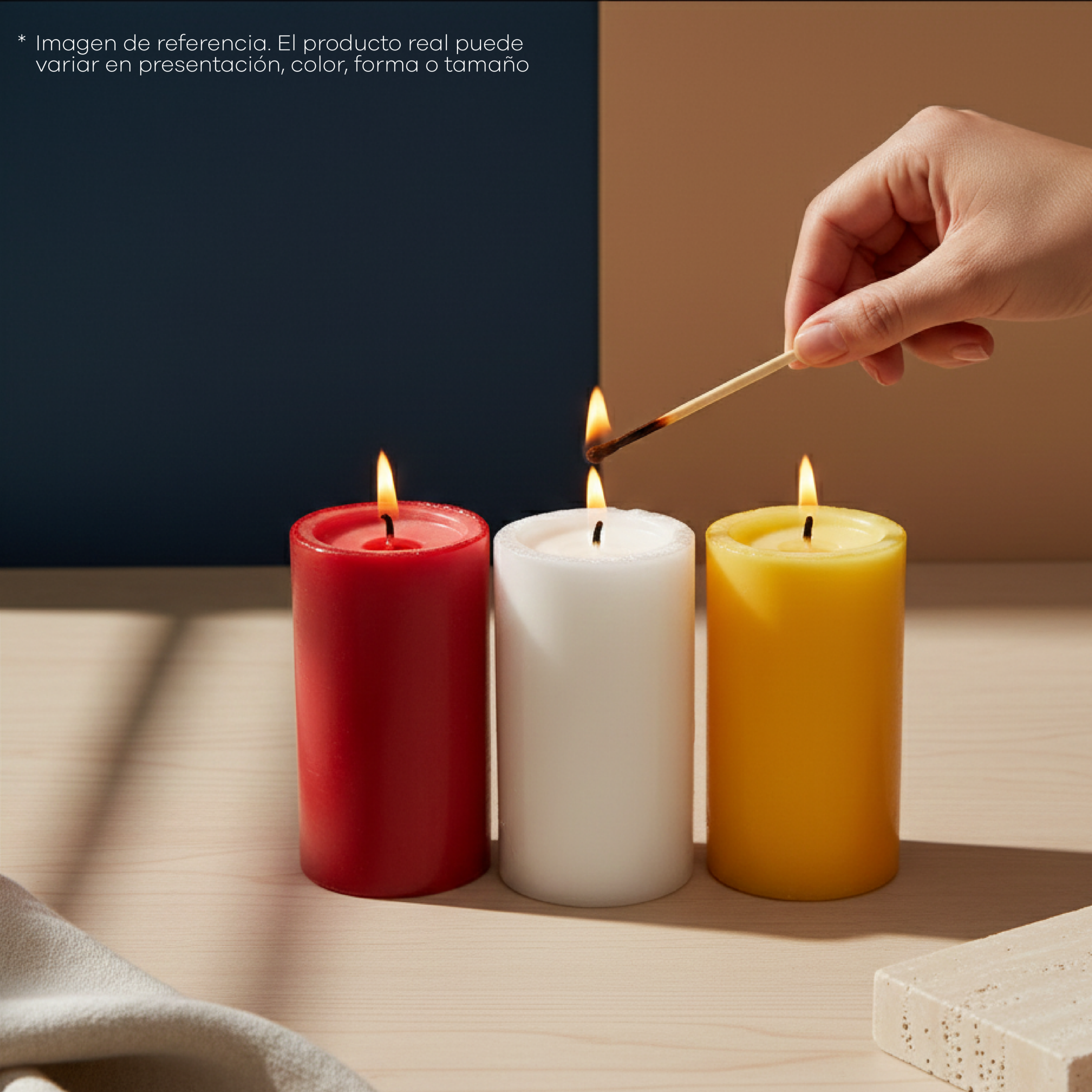 VELÓN SAN JORGE #7 BLANCO